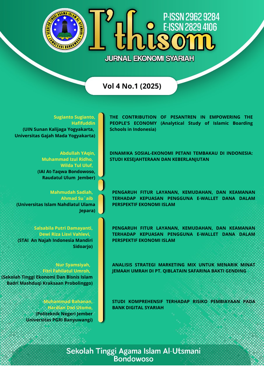 					View Vol. 4 No. 1 (2025): I`thisom Edisi April
				
